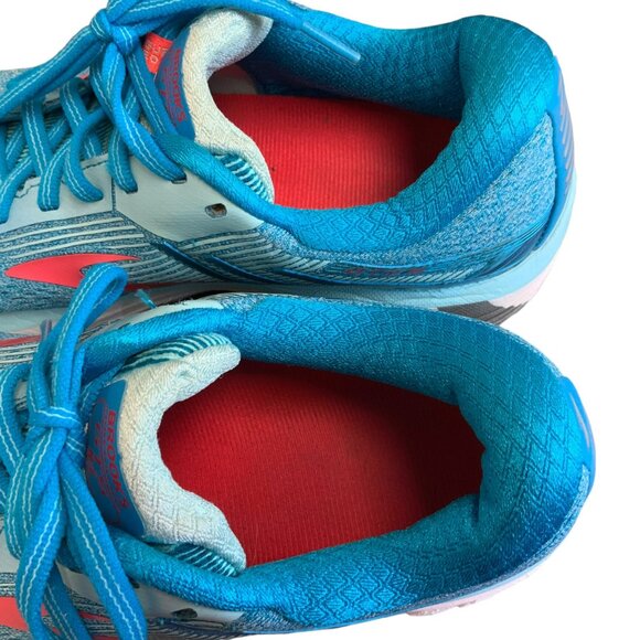 Brooks Adrenaline GTS 18 Shoe In Blue Size 10.5 Running Gorpcore Outdoor Workout - Picture 9 of 11